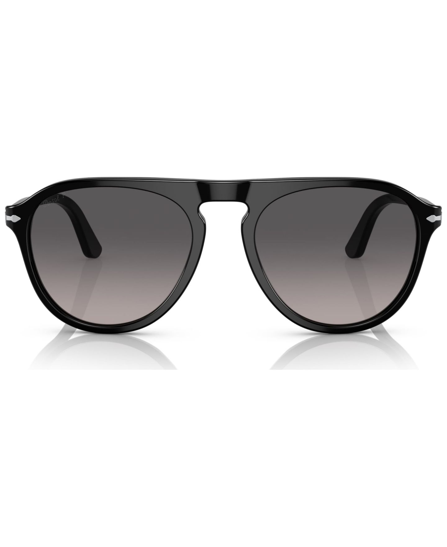 Солнцезащитные очки Persol Unisex Polarized, 0PO3302S95M355W, цвет: Чёрный — фото 4