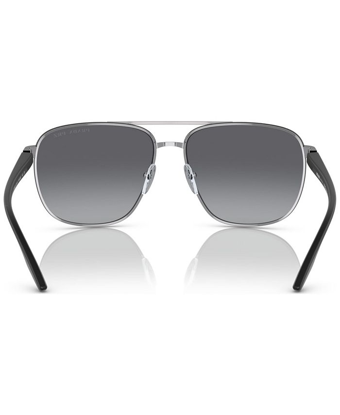 PRADA LINEA ROSSA Men's Polarized Sunglasses, PS 50YS62-YP & Reviews ...