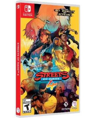 Streets of Rage 4 - SWITCH [REVERSIBLE COVER, KEYRING & ARTBOOK]