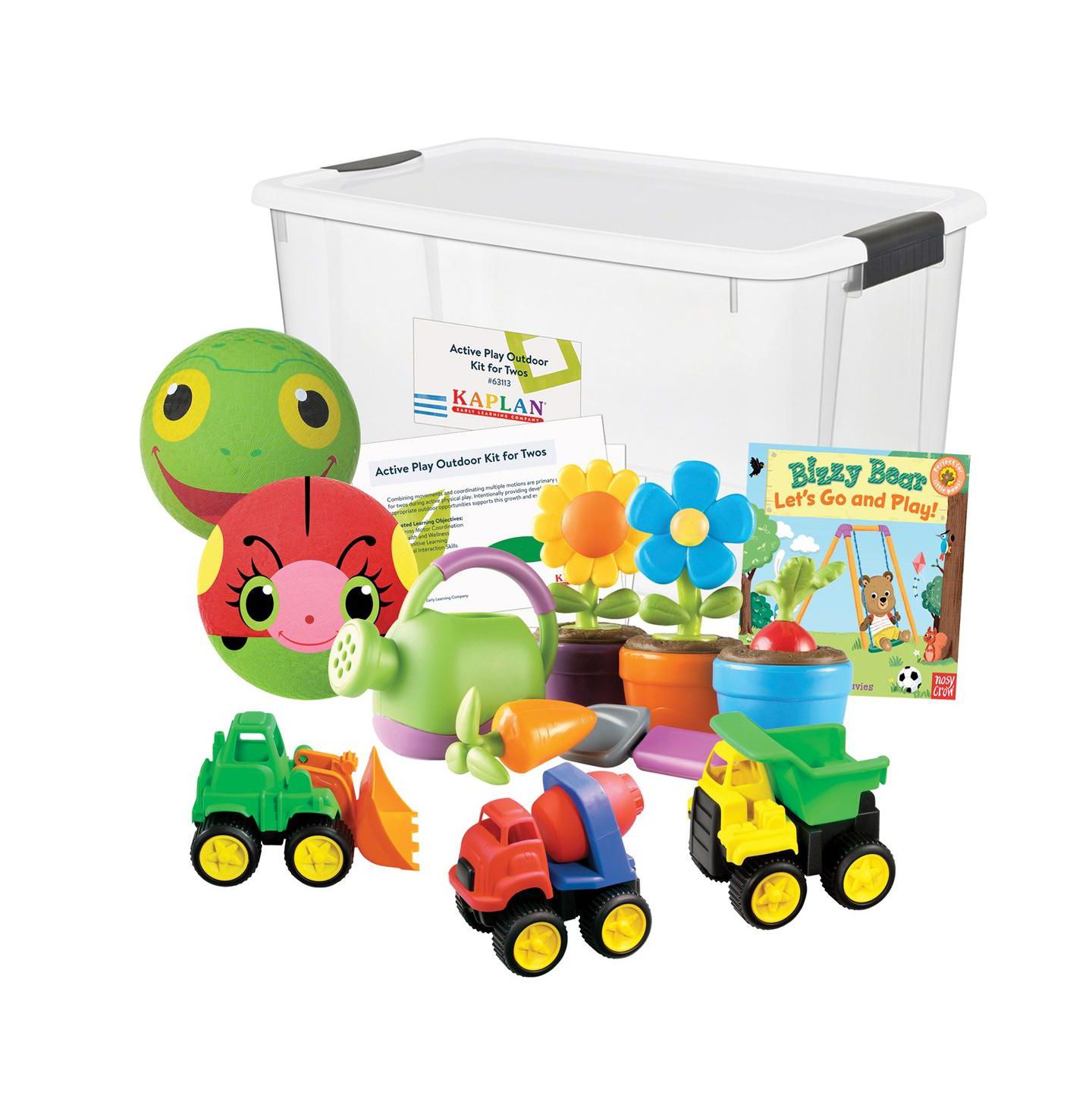 Набор для активных игр на улице Kaplan Early Learning для двухлеток — фото 1