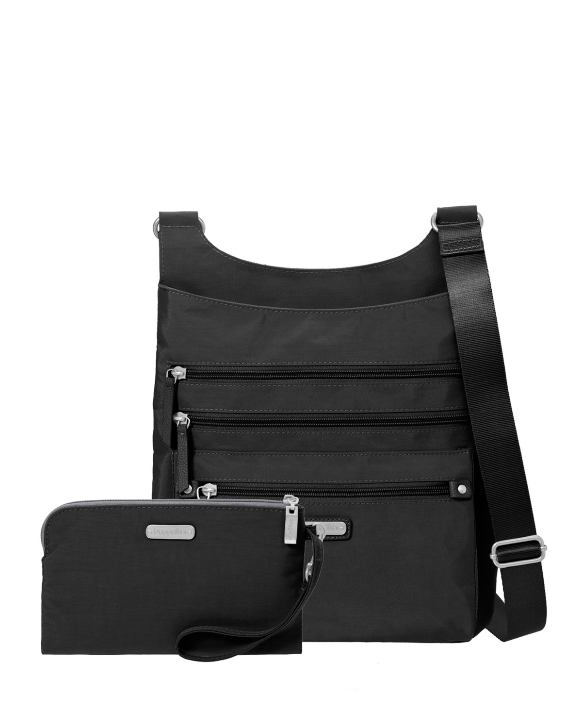 Baggallini Women's Around Town Bag with Rfid Phone Wristlet