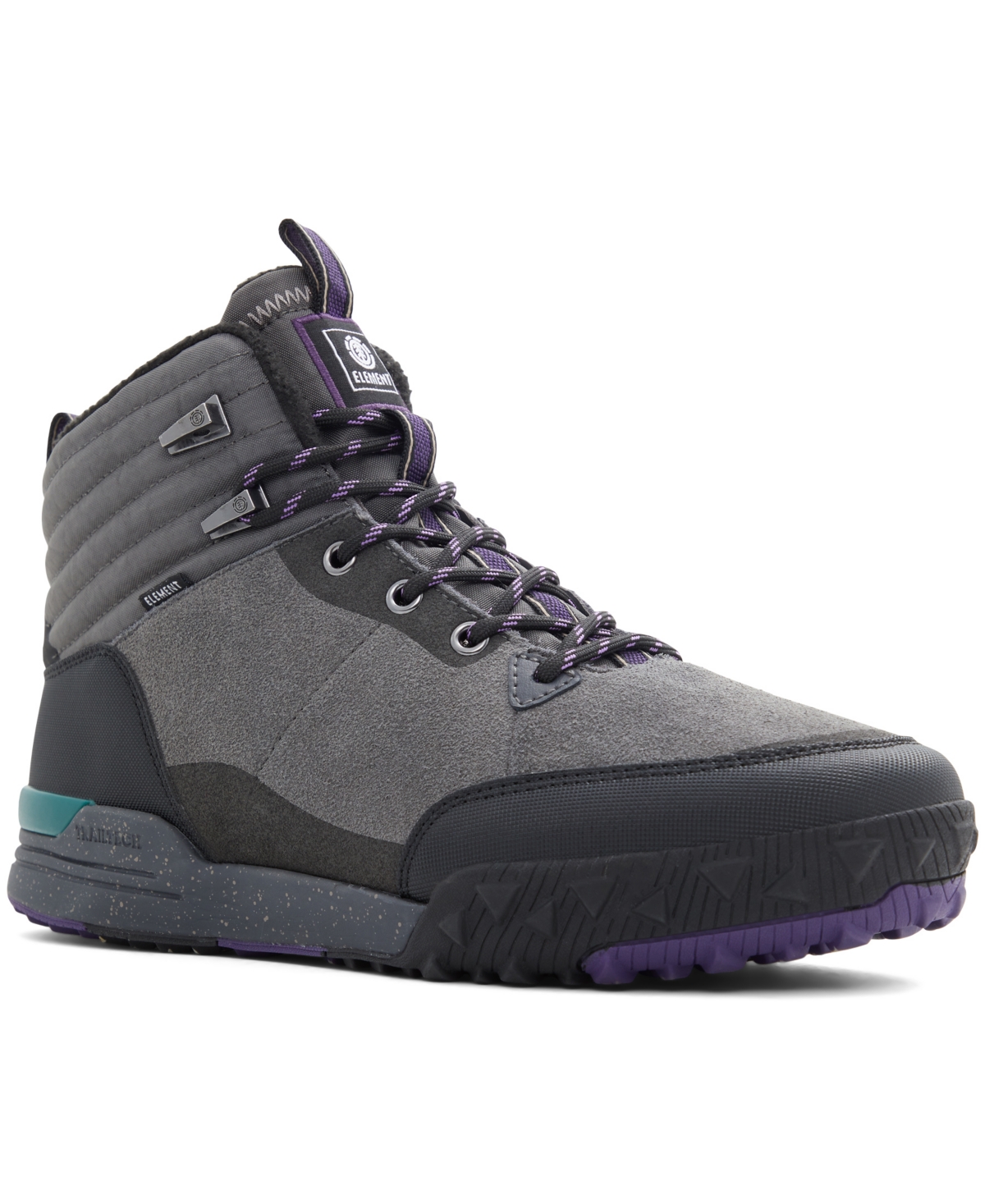 Shop Element Men's Donnelly Ankle Boots In Charcoal
