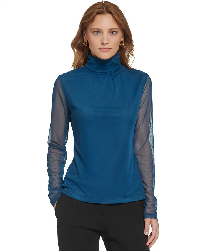 Macy's mock turtleneck store