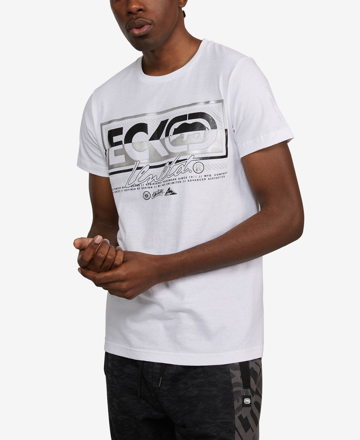 Ecko Unltd Men's Big and Tall Broadband Graphic T-shirt