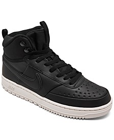 Men's Court Vision Mid Winter Sneaker Boots from Finish Line