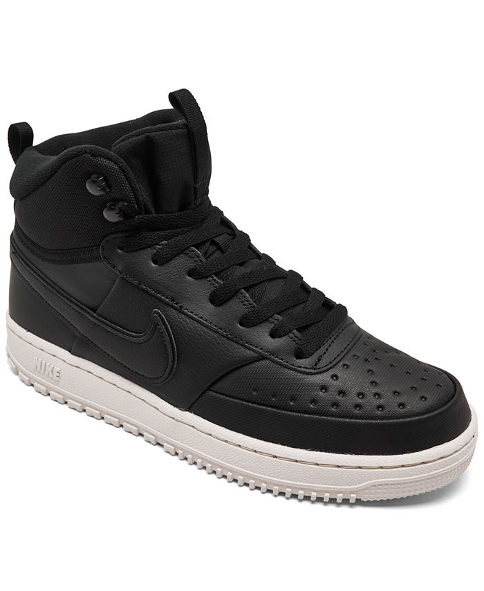 Nike Men's Court Vision Mid Winter Sneaker Boots from Finish Line ...