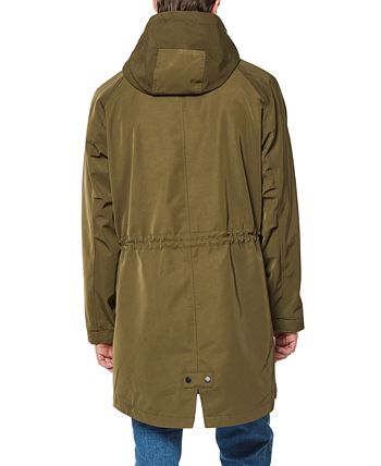 Vince camuto new arrivals hooded raincoat