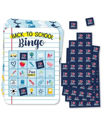 Big Dot of Happiness Back to School - Cards & Markers - 1st Day of ...