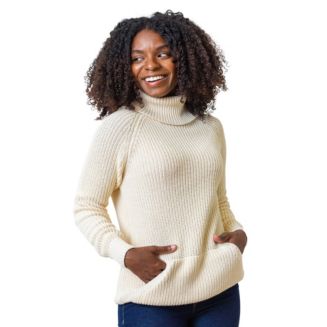 Hope & Henry Women's Ribbed Turtleneck Sweater - Macy's