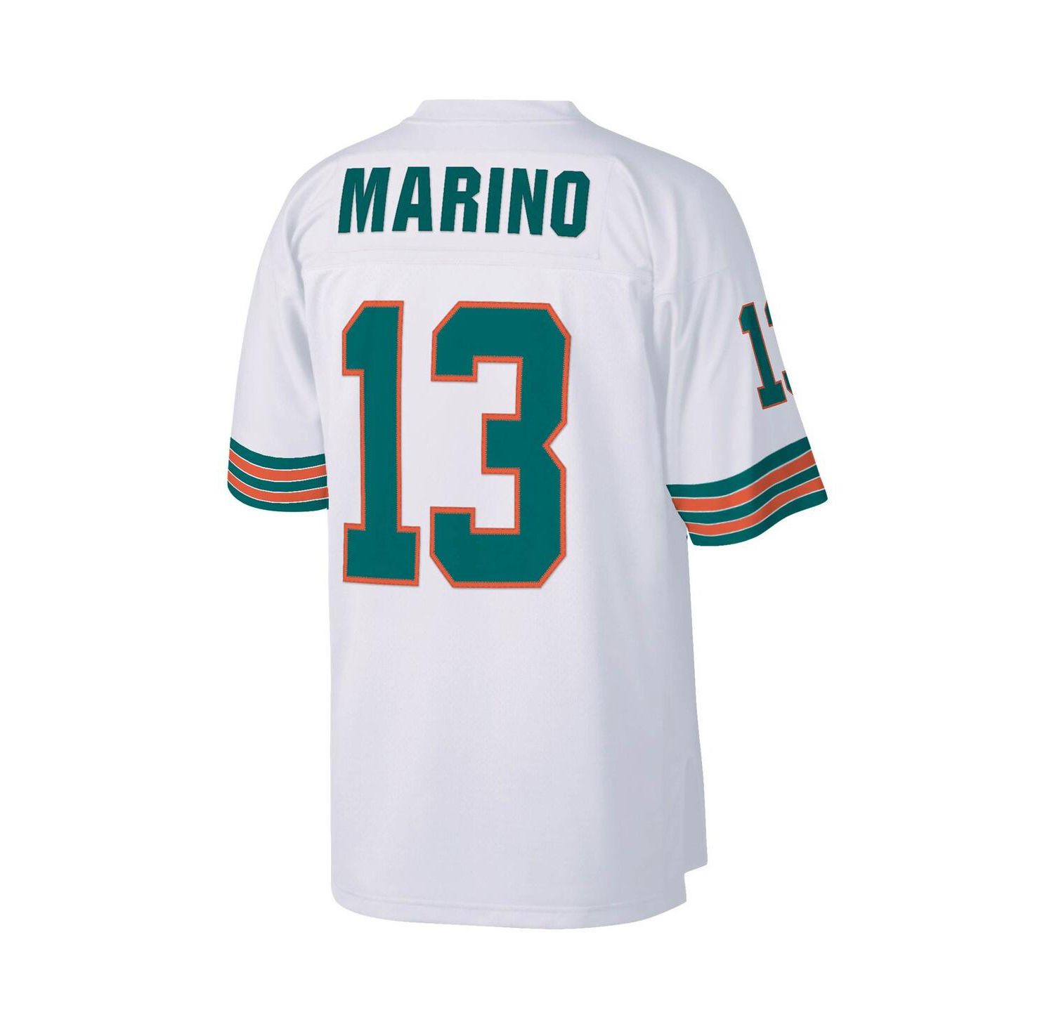 Men's Dan Marino White Miami Dolphins Big and Tall 1984 Retired Player Replica Jersey