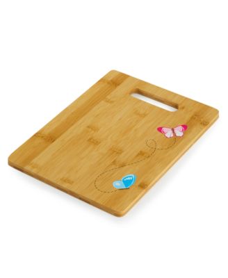 The Cellar - Butterfly Decal Wood Cutting Board