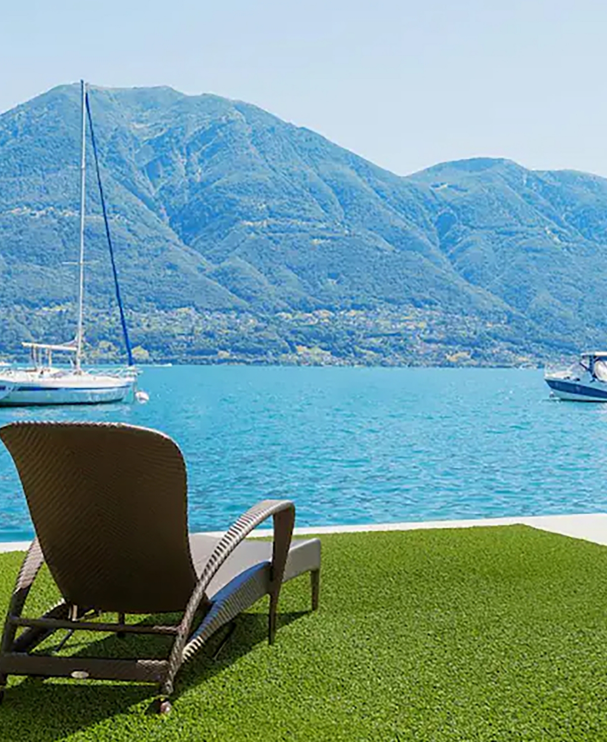 Mink Home Tough Artificial Turf 2236-36oz 3'9" x 10' Runner Outdoor Area Rug