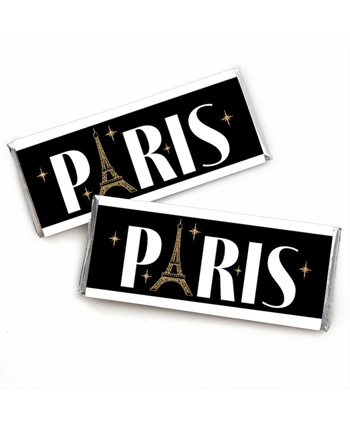 Stars Over Paris Party Centerpiece Sticks - Set Of 15 Eiffel Tower Table Toppers For Parisian Theme Decor