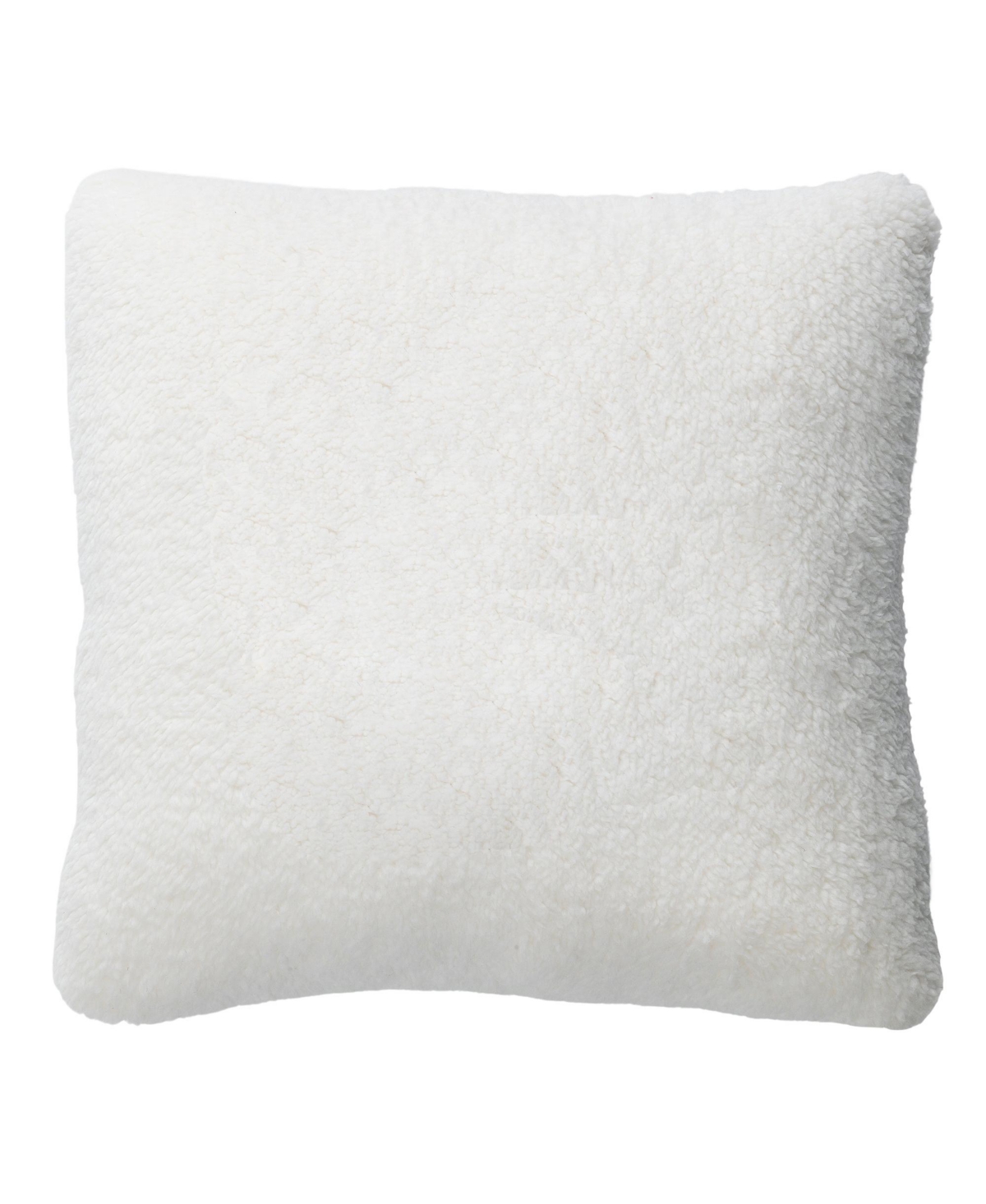 Lambs & Ivy Storytime Pooh Soft Faux Shearling Nursery Throw Pillow -- Cream