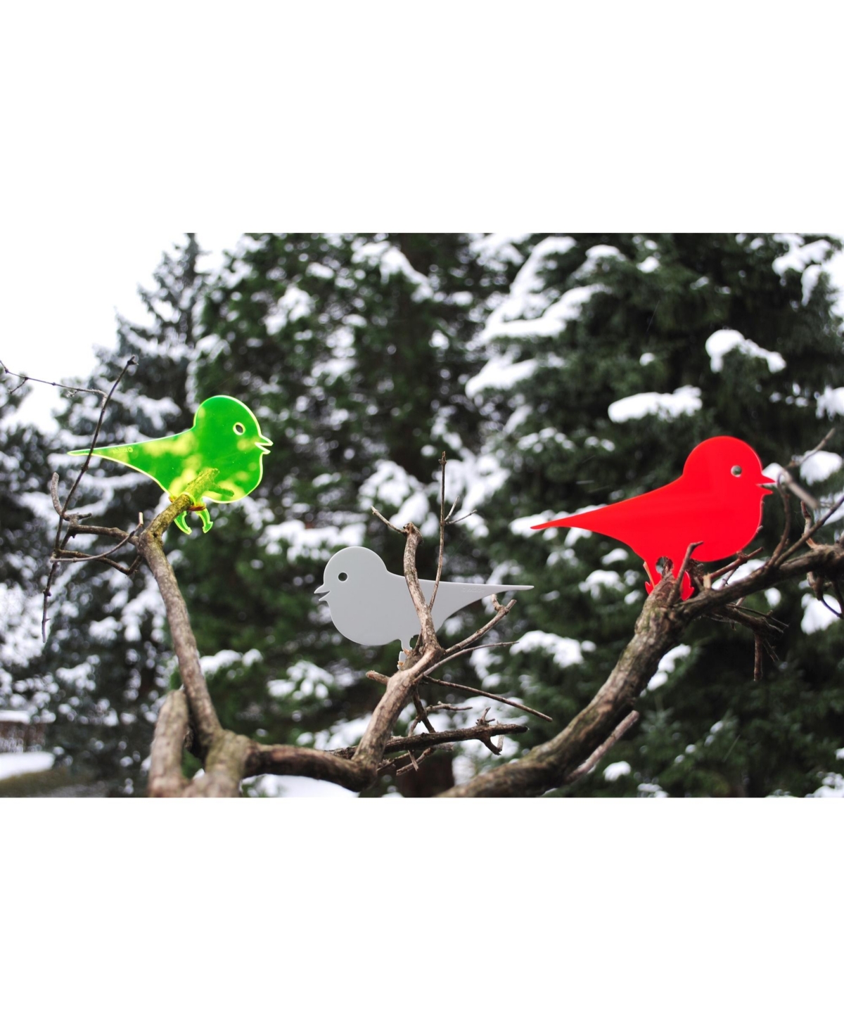 Xxd XXDs Astwart Bird Feeding Station Tree decor- Red w Shining Edge