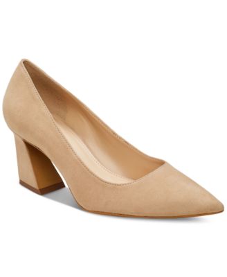 Vince Camuto Rivestan Clear-Panel Pumps - Macy's