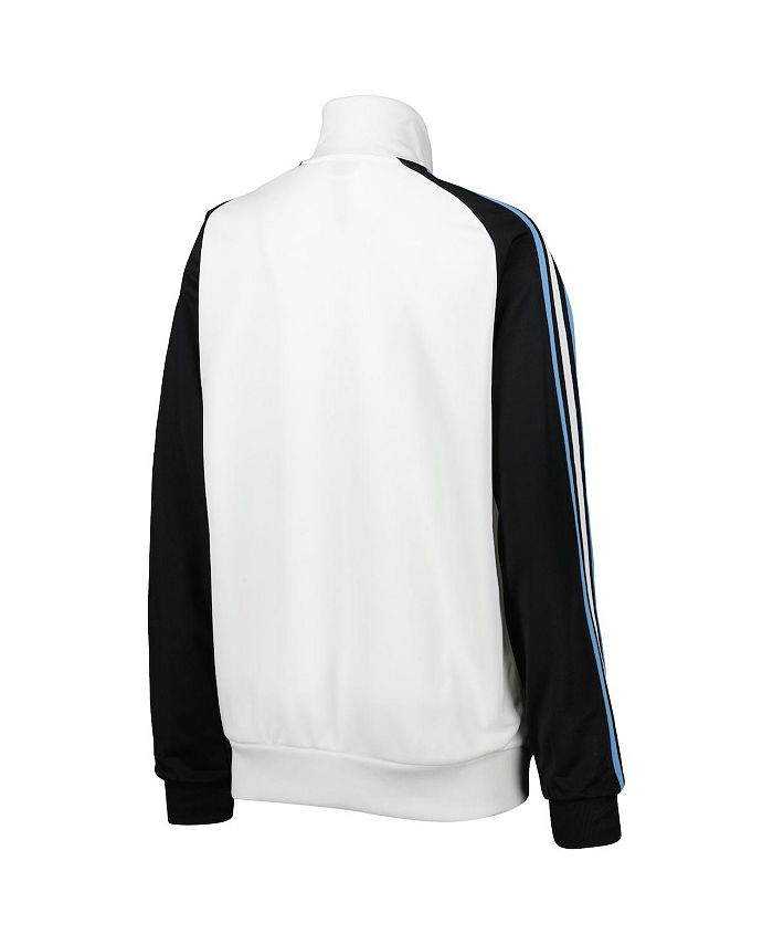 adidas Men's White Argentina National Team DNA FullZip Raglan Track Jacket Macy's