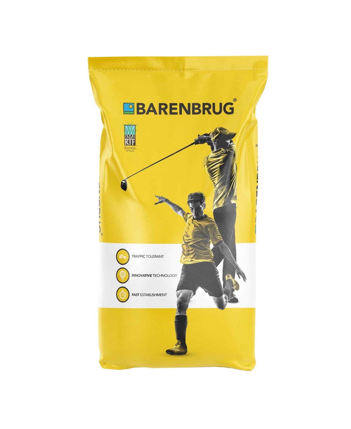 Barenbrug Water Saver High Quality Turf-Type Tall Fescue Blend Grass Seed, 10 Pounds
