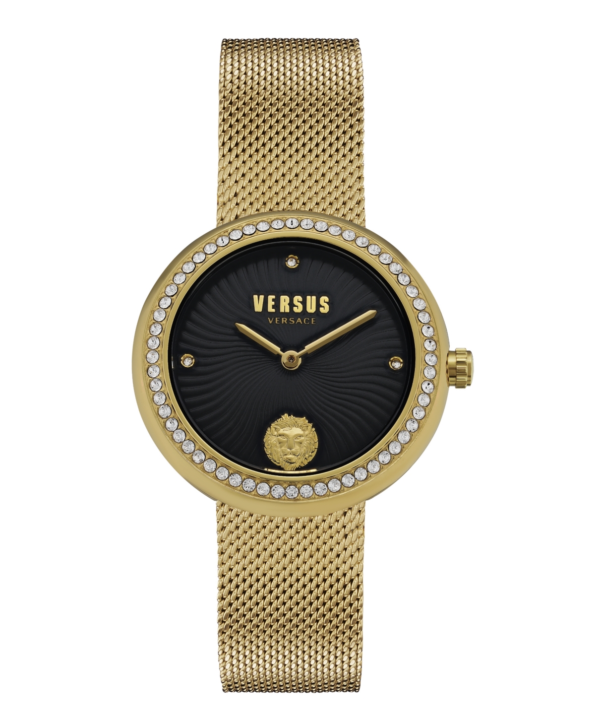 Versus Lea Women's 2 Hand Quartz Movement And Ion Plating Yellow Gold-tone Bracelet Watch 35mm In Ion Plating Yellow Gold