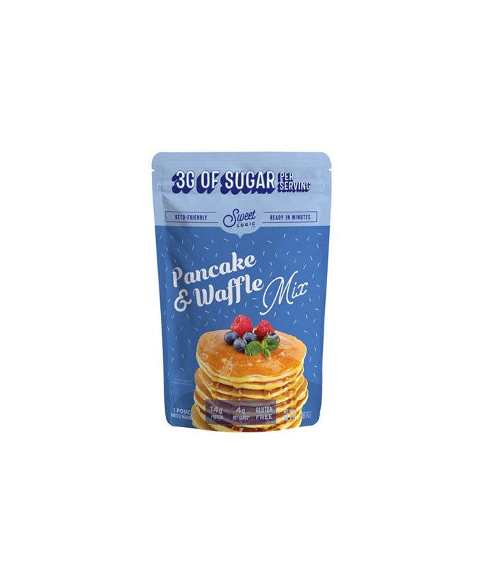 Sweet Logic Keto Pancake and Waffle Mix (1Pack) Low Carb, Low Sugar