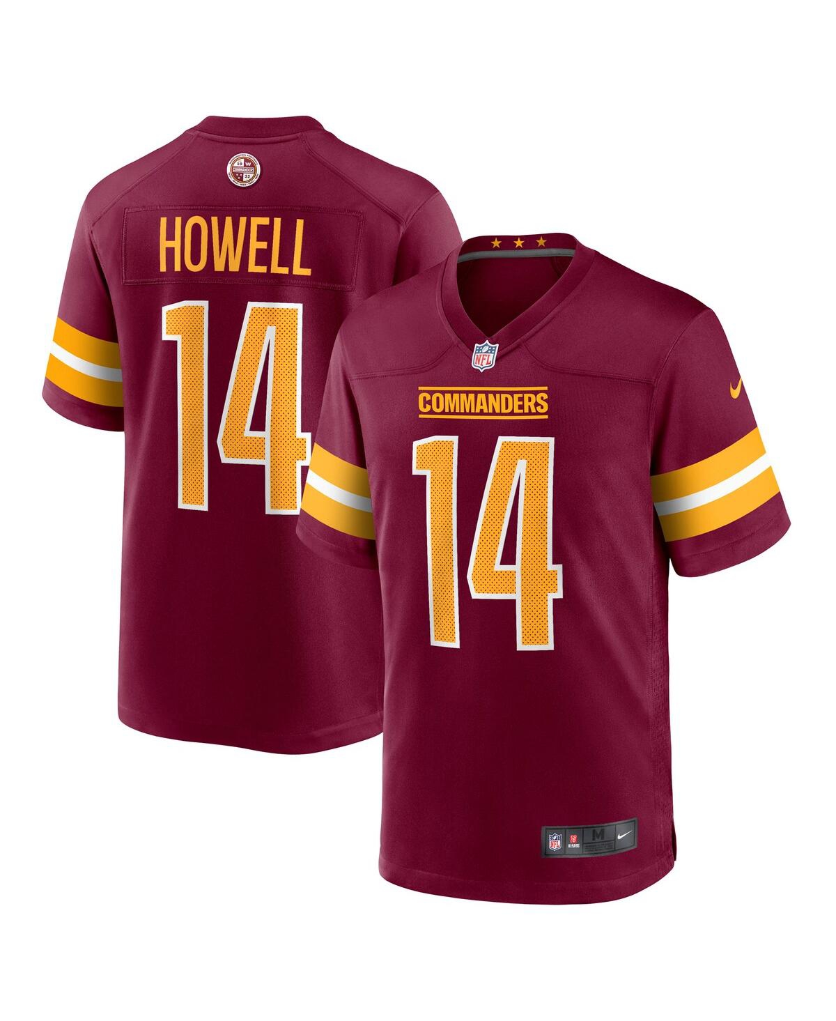 Men's Nike Sam HowellWashington Commanders 2022 Nfl Draft Pick Player Game Jersey - Burgundy