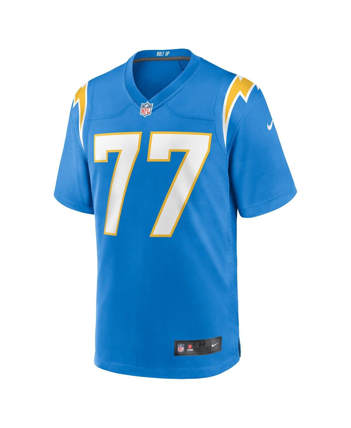Men's Nike Zion JohnsonLos Angeles Chargers 2022 Nfl Draft First Round Pick Game Jersey - Powder Blue