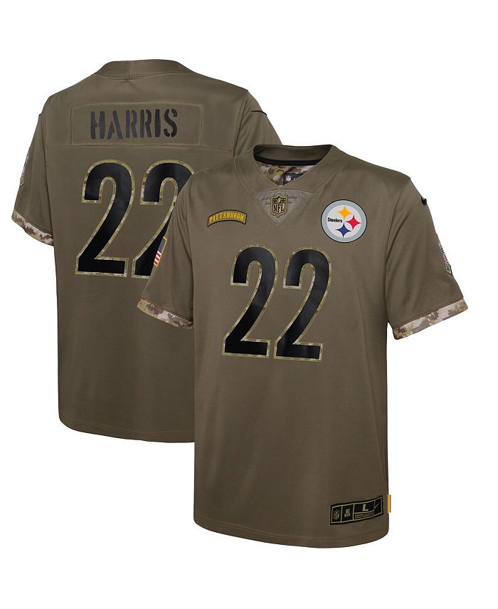 Nike Big Boys Najee Harris Olive Pittsburgh Steelers 2022 Salute To Service  Player Limited Jersey - Macy's