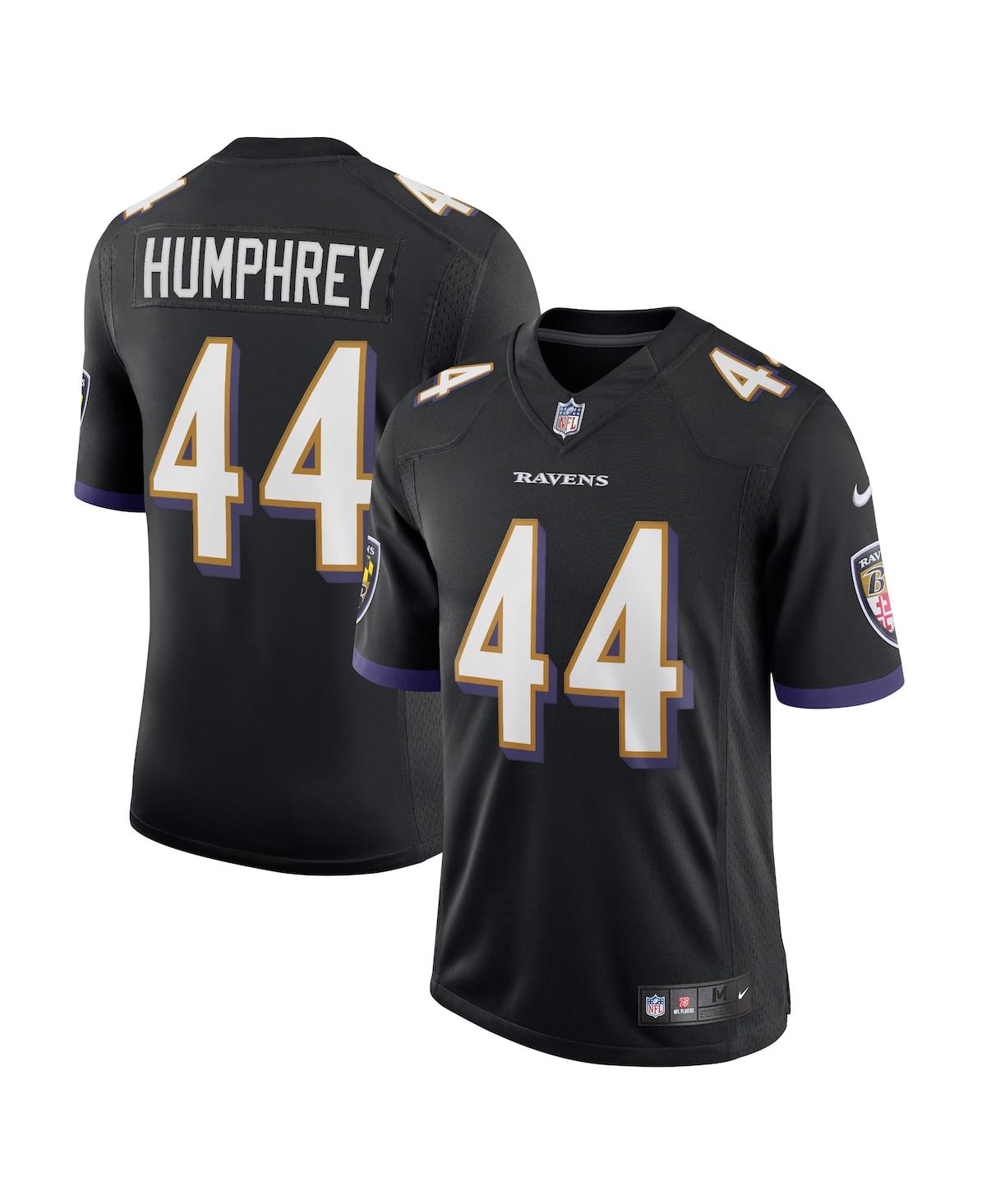 Men's Nike Marlon Humphrey Black Baltimore Ravens Vapor Limited Jersey