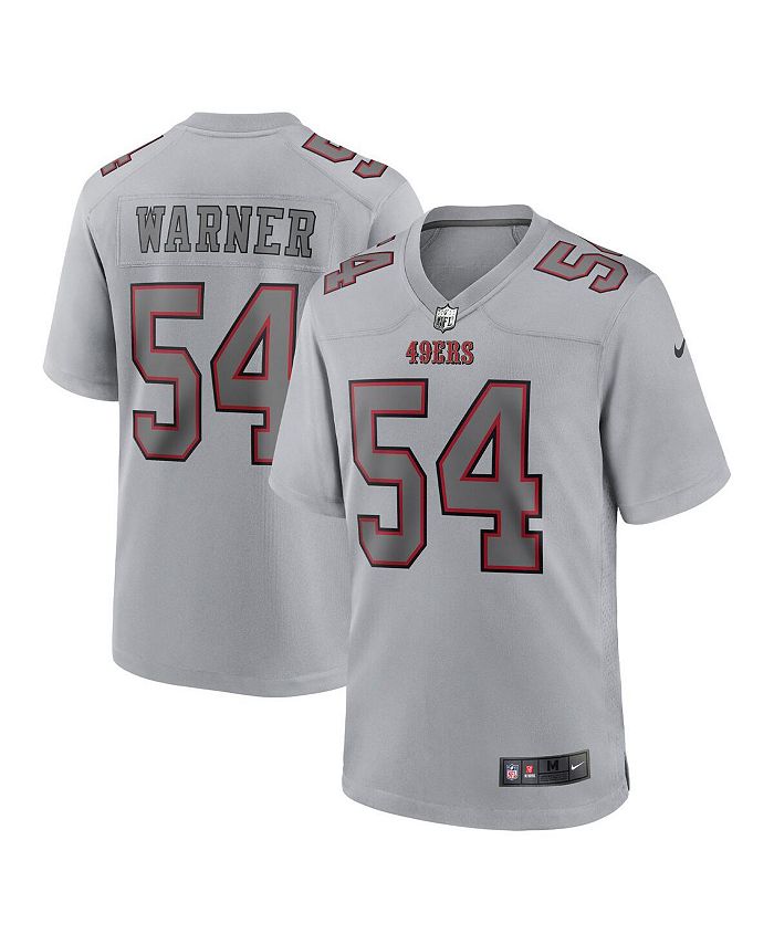 Nike Men's Fred Warner Gray San Francisco 49ers Atmosphere Fashion Game  Jersey - Macy's