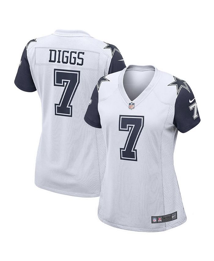 Nike Women's Trevon Diggs White Dallas Cowboys Team Game Jersey