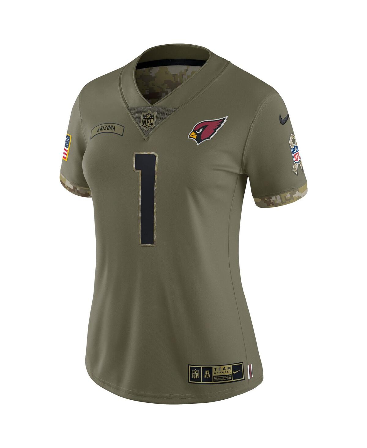 Women's Nike Kyler MurrayArizona Cardinals 2022 Salute To Service Limited Jersey - Olive