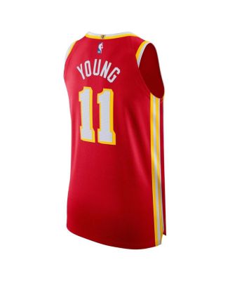 Men's Trae Young Red Atlanta Hawks 2022/23 Authentic Player Jersey - Icon Edition