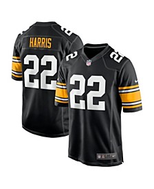 Men's Najee Harris Black Pittsburgh Steelers Home Player Game Jersey