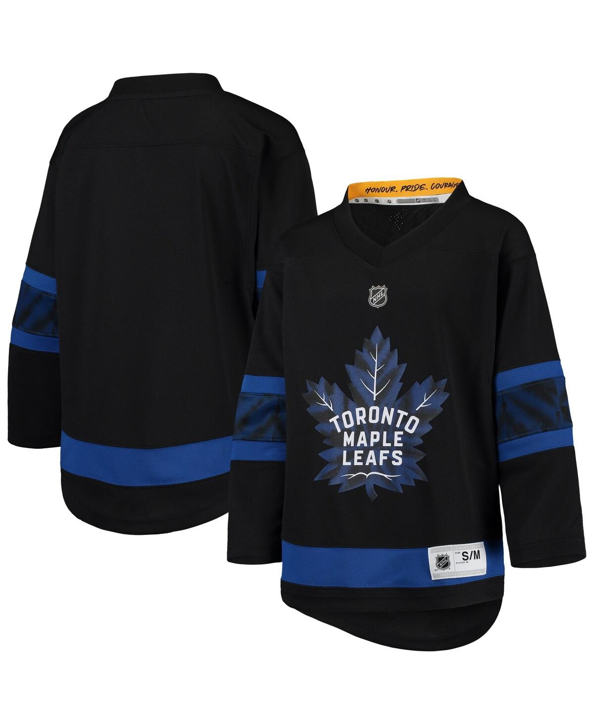 Big BoysToronto Maple Leafs Alternate Replica Team Jersey - Black