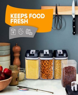 8 Piece Food Storage Containers, 0.8 Liter