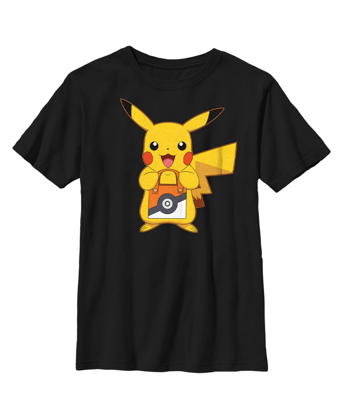 Nintendo Boy's Pokemon Halloween Pikachu Trick-or-treat Child T-shirt In Black