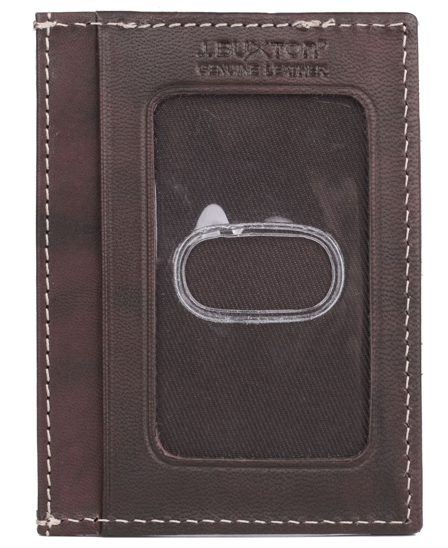 Кошелёк Julia Buxton J. Buxton Mini Hunt Front Pocket Wallet, цвет: Коричневый — фото 2