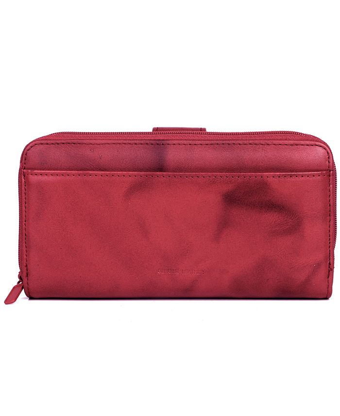 Julia Buxton Women's Mini Heiress Checkbook Wallet Macy's