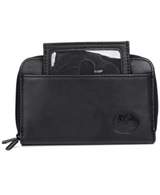 Women's Heiress Double Zip Organizer Wallet