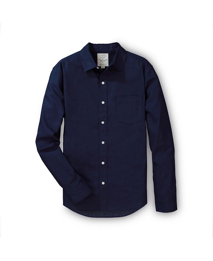 Hope & Henry Men's Linen Button Down Shirt - Macy's