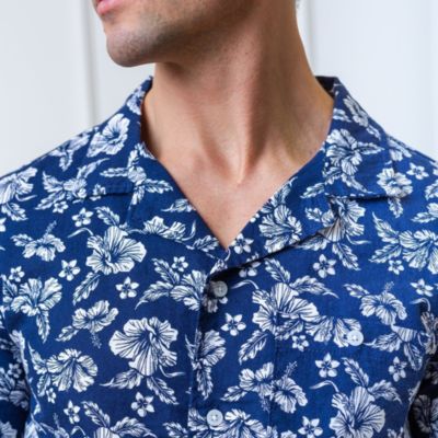 Мужская льняная рубашка с коротким рукавом Hope - Henry от Hope - Henry