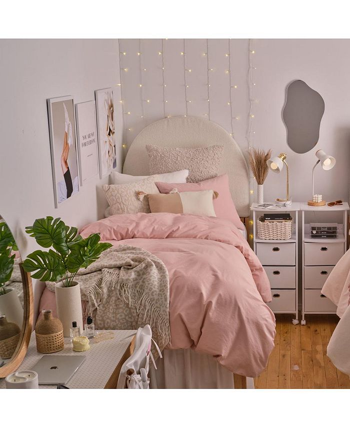 Dormify Devon Washed Cotton Comforter and Sham Set, Twin/Twin XL