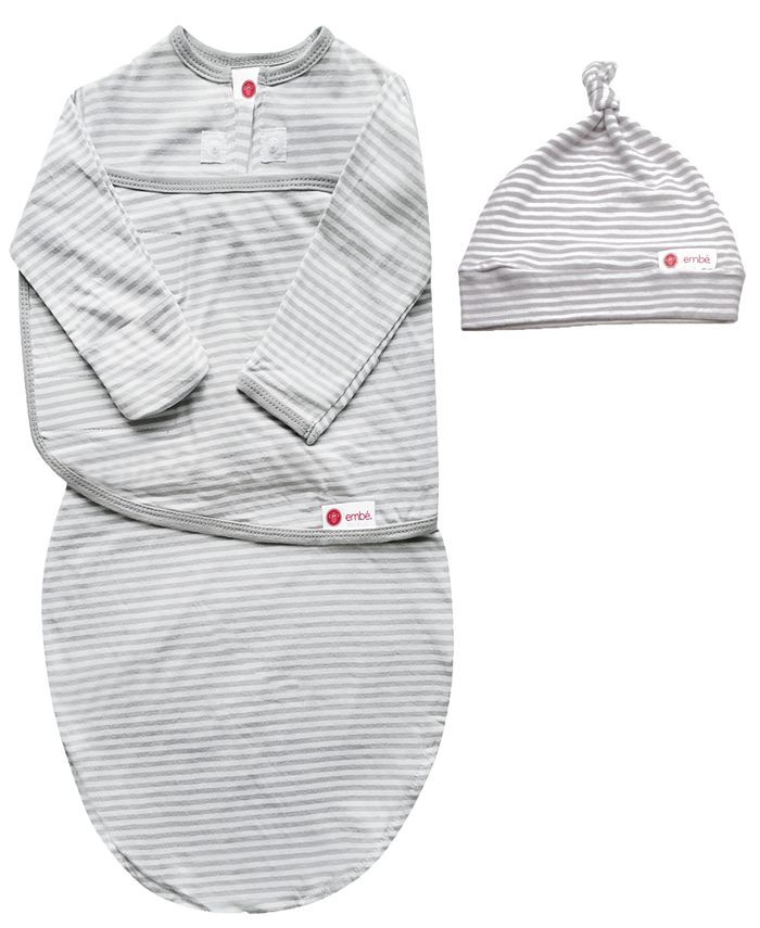 embe Baby Boys Hat And Long Sleeve Swaddle Sack Bundle Macy's