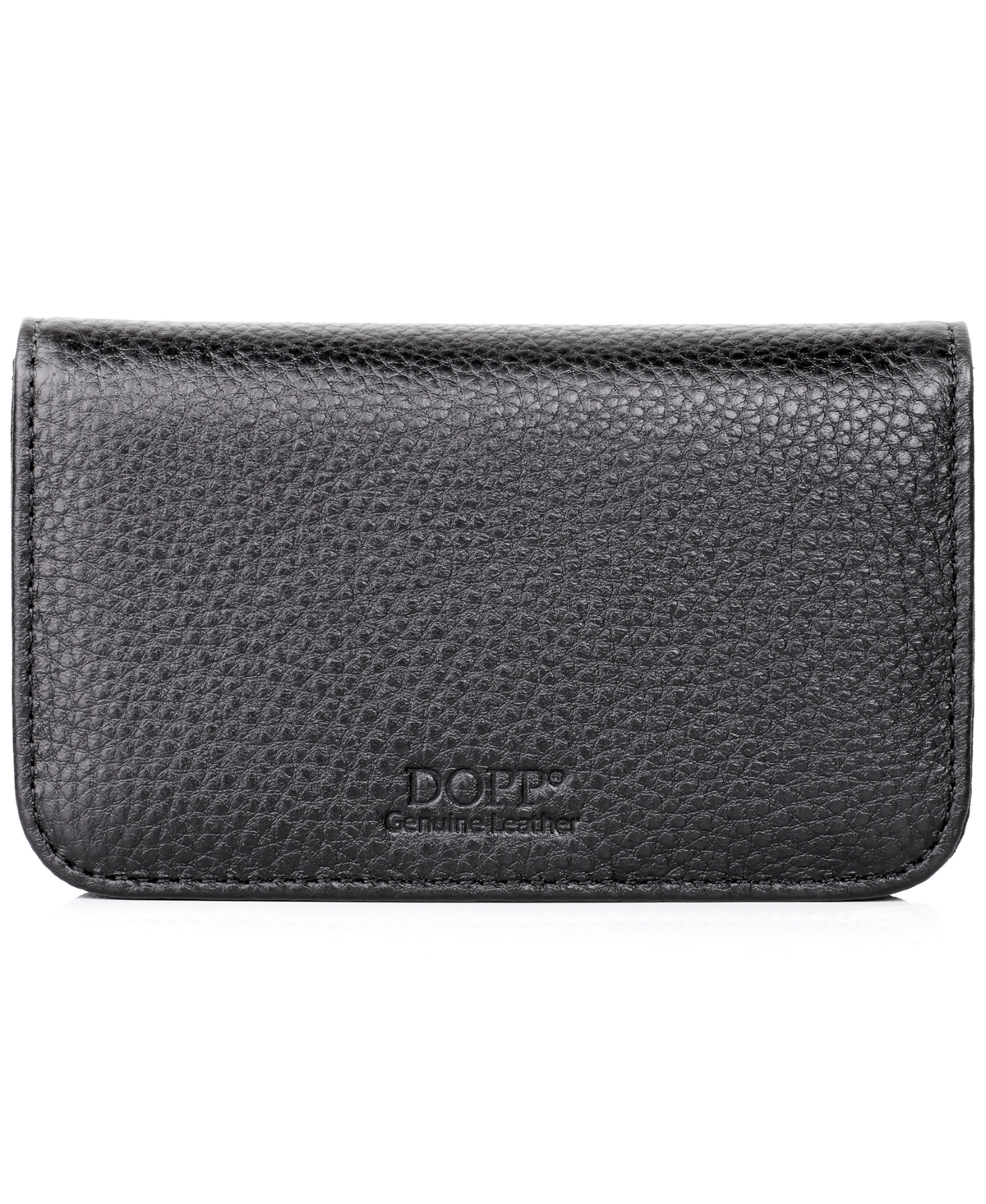 Dopp Women's Pik-me-up Snap Card Case Wallet In Black