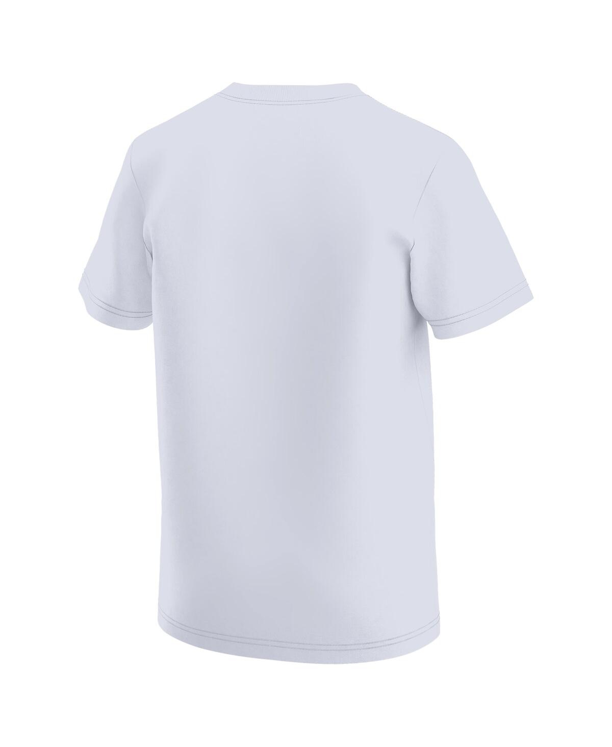 Shop Fanatics Big Boys  White Philadelphia Phillies 2022 National League Champions Locker Room T-shirt