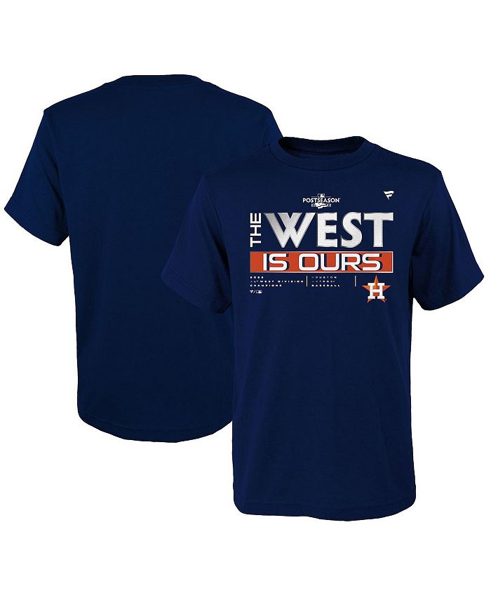 Men's Houston Astros Fanatics Branded Navy 2022 AL West Division Champions  Locker Room T-Shirt