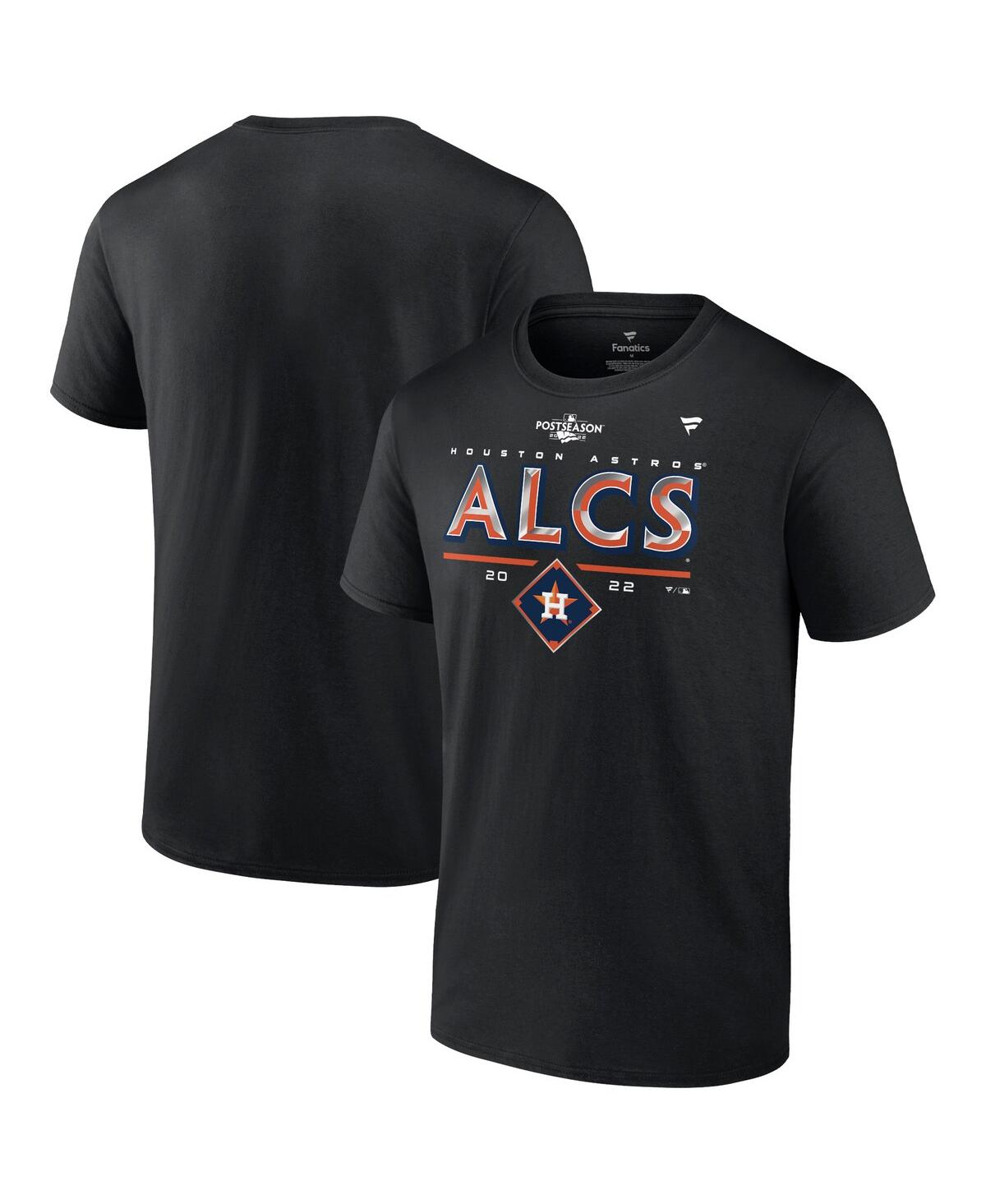 Men's FanaticsHouston Astros 2022 Division Series Winner Locker Room T-shirt - Black