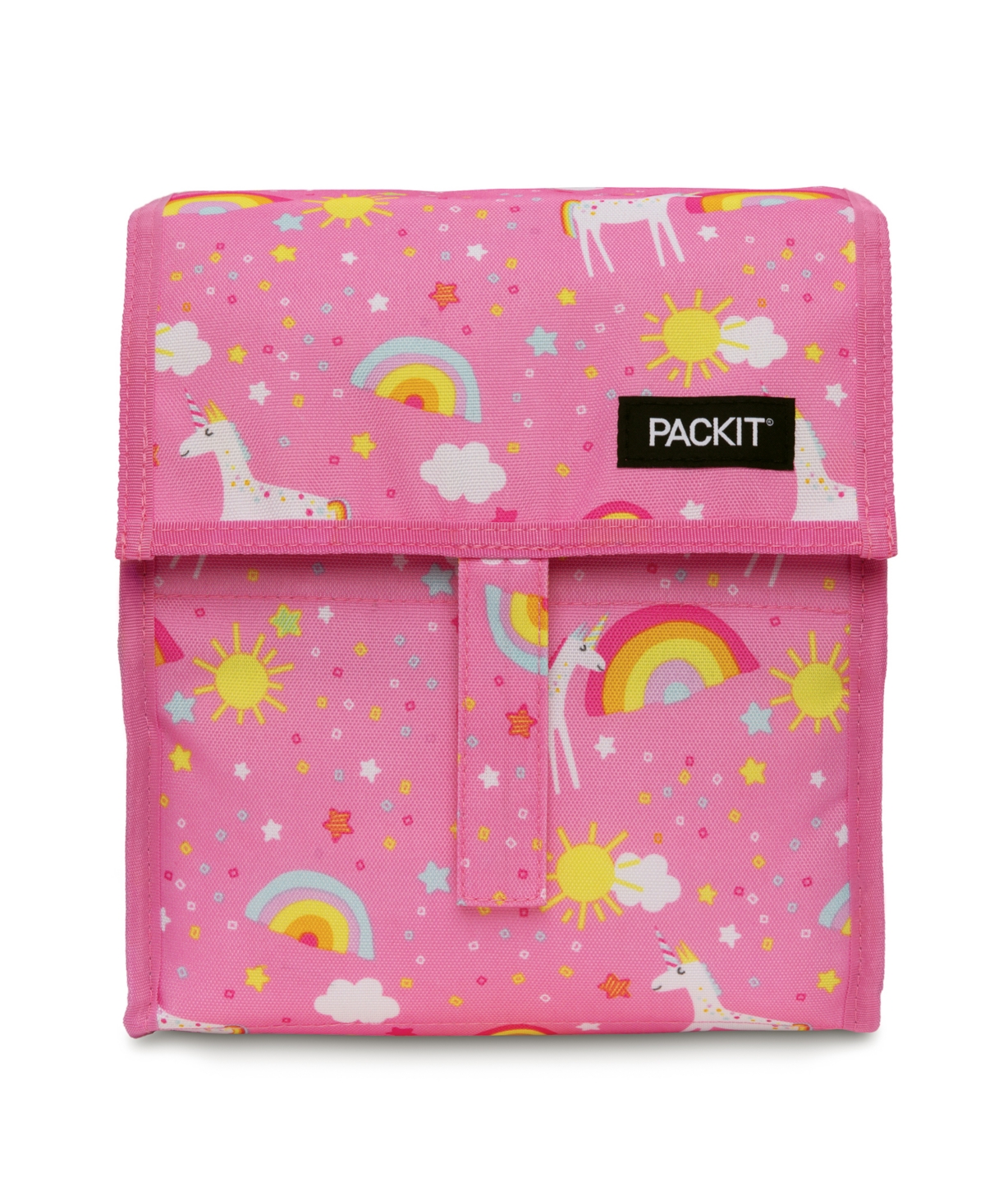 Pack It Freezable Lunch Bag In Unicorn Dream Pink