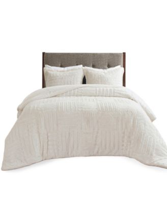 Arctic 3-Pc. Faux Fur Comforter Set, King/California King