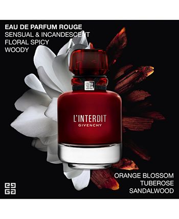 ego Catastrofe hoeveelheid verkoop Givenchy L'Interdit Eau de Parfum Rouge Spray, 2.7-oz. & Reviews - Perfume  - Beauty - Macy's